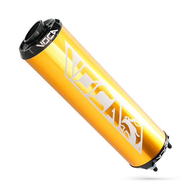 VOCA CNC aluminium silencer - black cup