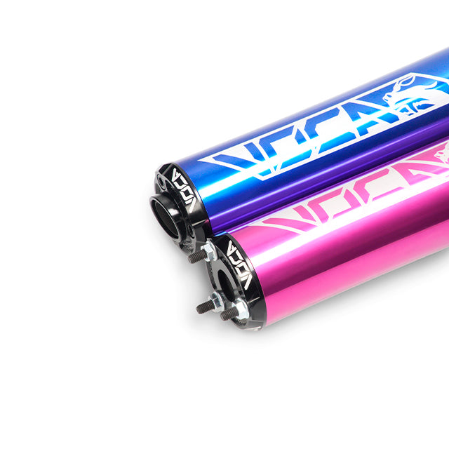 VOCA CNC aluminium silencer - black cup