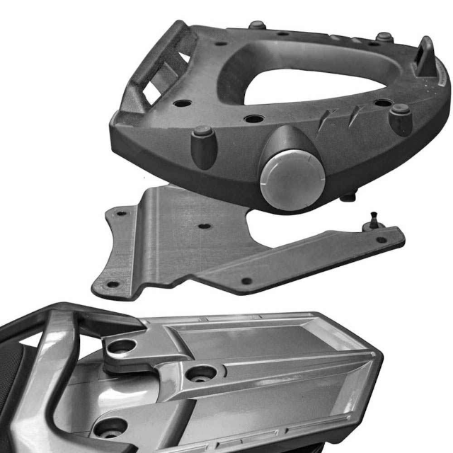 Adaptador baúl con parrilla Monolock Yamaha FJR 1300 06-13 Givi E228M