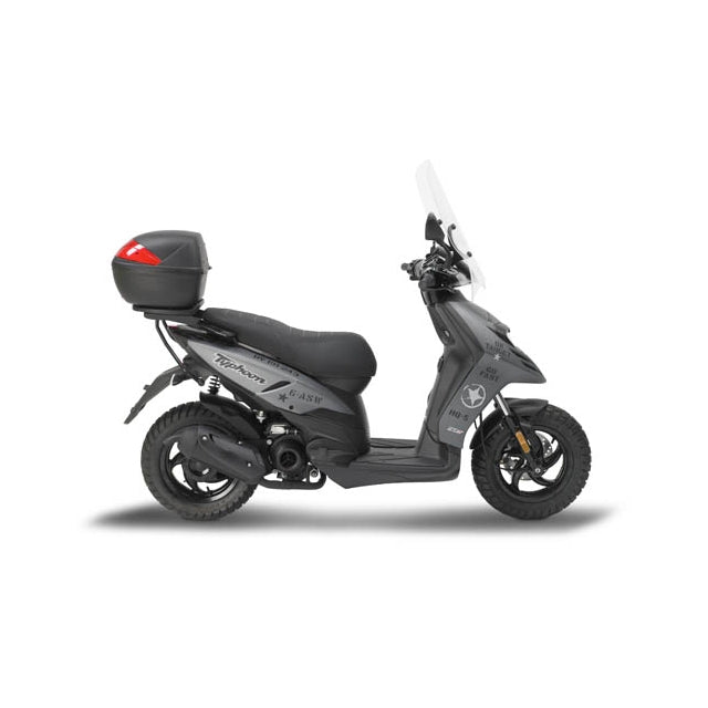 Baúl Monolock E300N2 Tour Bloque Micro 2 catadriópticos rojo 30 Litros Givi