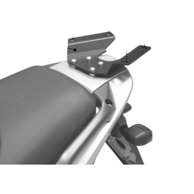 Adaptateurs Top Case avec support Monolock pour Gilera Nexus 125/250/300/500 06-10-05 Givi