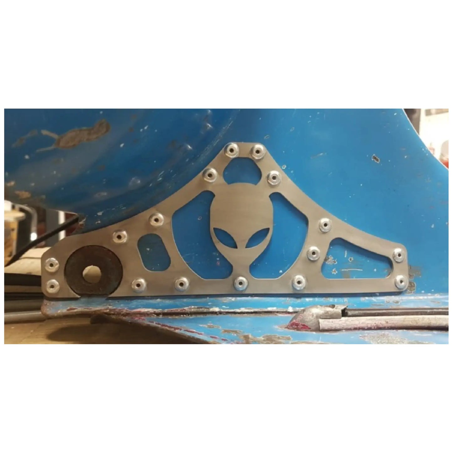 Planchas refuerzo motor Vespa small frame Egig EGIG9