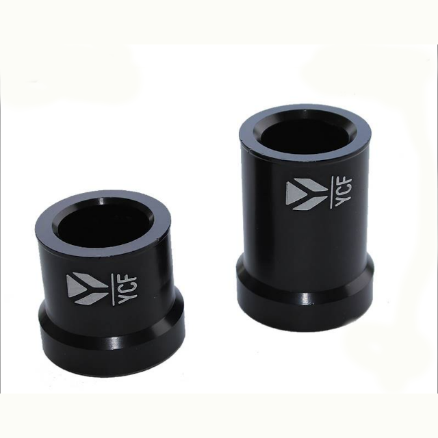 Casquillos CNC rueda delantera Pitbike YCF