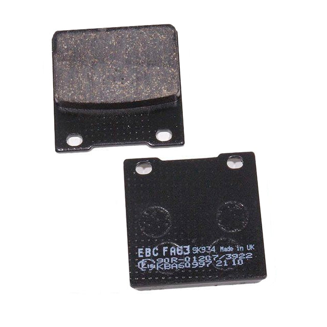 Pastillas de freno traseras Suzuki GSXR 750 EBC - orgánicas