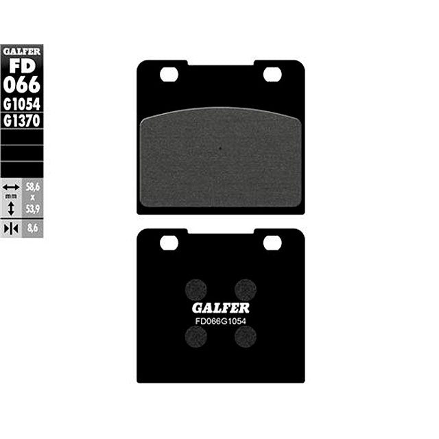 Pastillas de freno Suzuki GSX 400/750/1100 Galfer - semi-metal FD066G1054