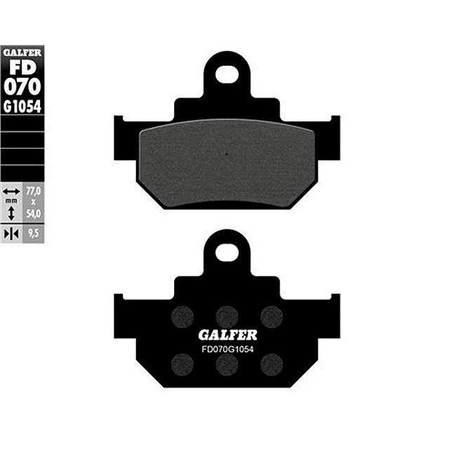 Pastillas de freno Suzuki RM 125/250 85-86 Galfer - semi-metal FD070G1054