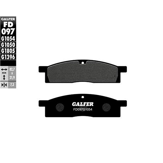 Pastillas de freno Yamaha YZ 65/80/85 >2018 Galfer - sinterizadas FD097G1054