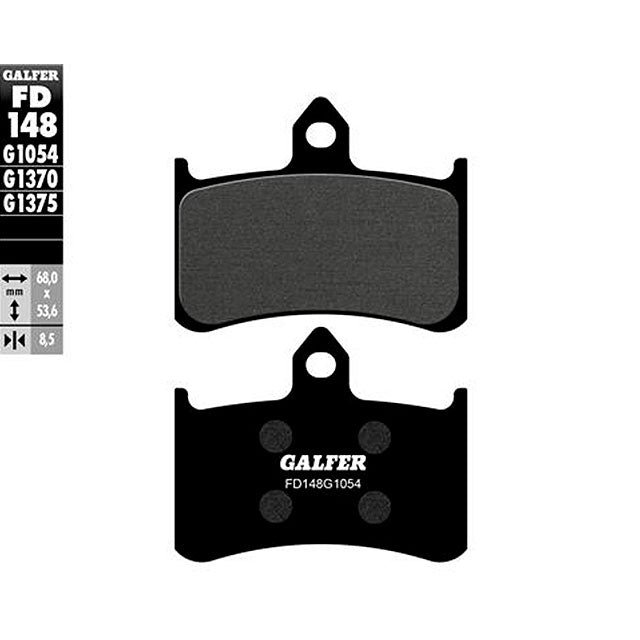 Pastillas de freno Honda CBR 900 RR 92-97 Galfer - semi-metal FD148G1054
