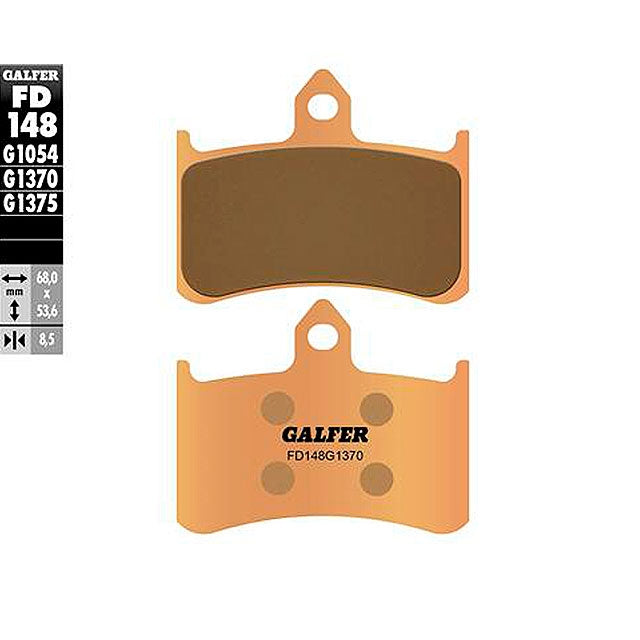 Pastillas de freno Honda CBR 900 RR 92-97 Galfer - sinterizadas FD148G1370