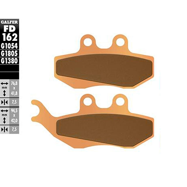 Pastillas de freno Aprilia RX / SX 50 >1993 Galfer - sinterizadas FD162G1380