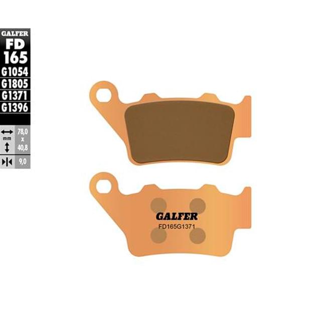 Pastillas de frenos BMW F 650/700/750/800 GS Galfer - sinterizadas FD165G1371