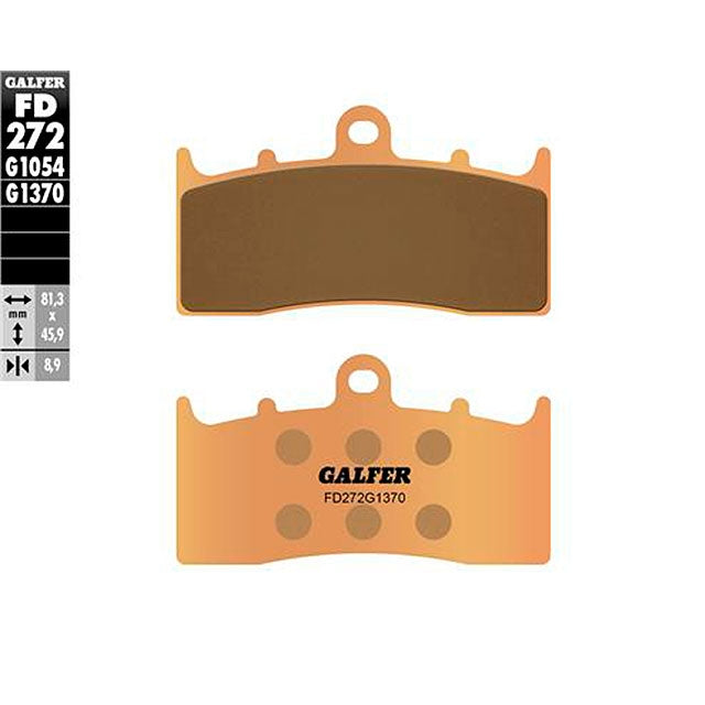 Pastillas de freno BMW K 1600 B >2017 Galfer FD272G1370