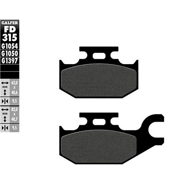 Pastillas de freno Suzuki Burgman UH 125/200 Galfer FD315G1050