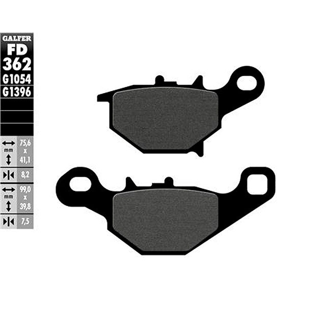 Pastillas de freno Suzuki RM 85 05-23 Galfer FD362G1054