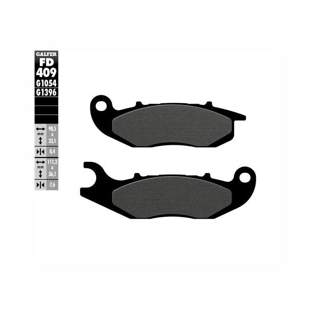 Pastillas de freno Aprilia SR GT 125/200 >2022 Galfer FD409G1054
