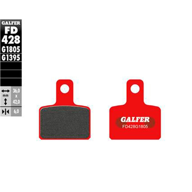 Pastillas de freno traseras Beta EVO 125/200/250/300 2-4TGalfer FD428G1805
