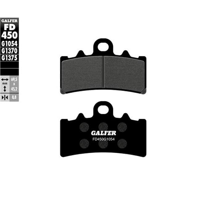 Pastillas de freno BMW C 400 GT >2019 Galfer FD450G1054