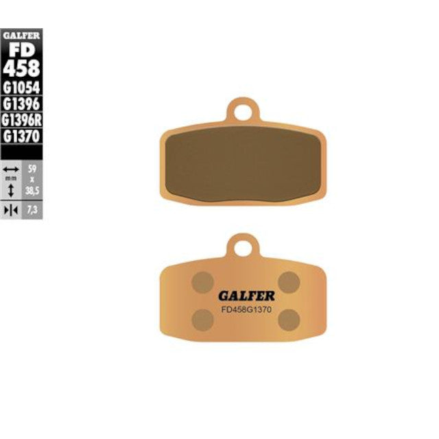 Pastillas de freno delanteras KTM SX 85 >2012 Galfer - sinterizadas FD458G1370