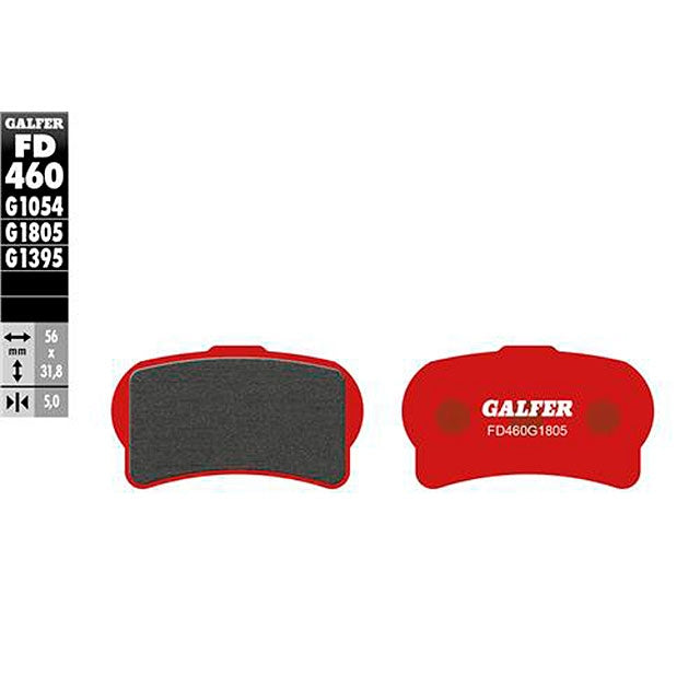 Pastillas de freno delanteras Gas Gas TXT Pro Racing 125/250/280/300 14-18 Galfer FD460G1805