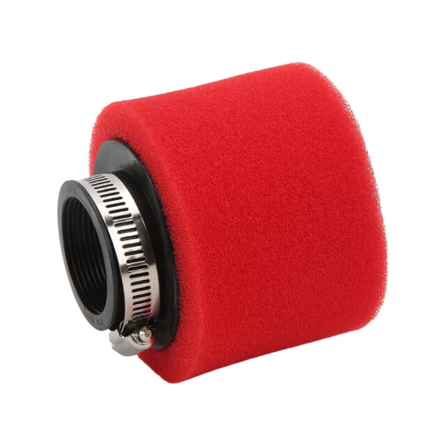 Filtro de aire 45-48mm recto rojo-negro Pitbike AllPro AP100PB00CBF45.48.REBK
