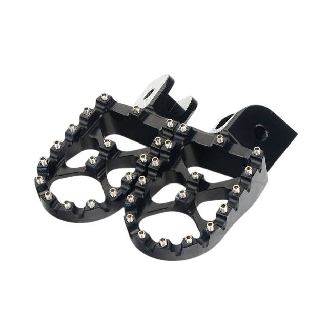 Foot rest Off-Road aluminium Beta / GasGas / Honda / Husqvarna / KTM Accossato - black