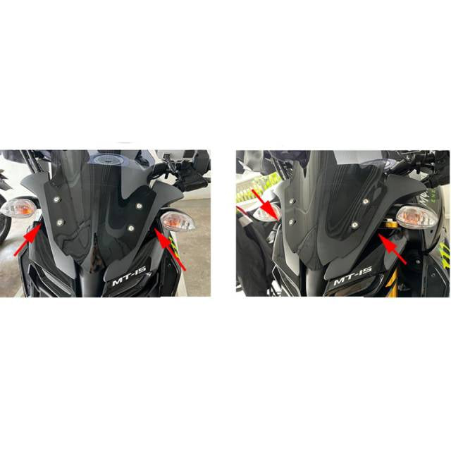 Tapas embellecedor frontal Yamaha MT 125 20-24 Motoflow
