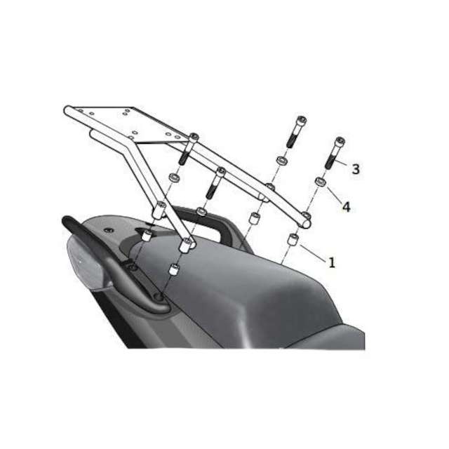 Fijaciones Top Master Honda CBF 1000 Shad H0CB10ST
