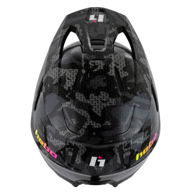 Casco trial Hebo Zone Pro Camo - negro