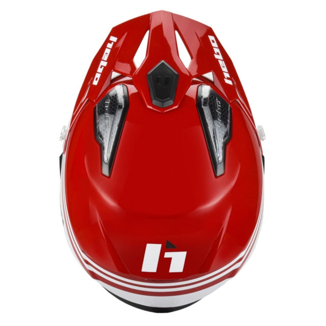 Casco trial Hebo Zone 5 Air Line - rojo