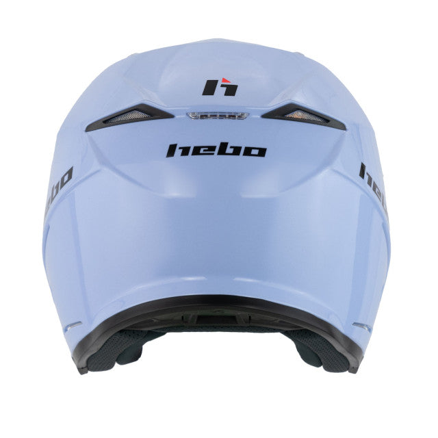 Casco trial Hebo Zone 5 monocolor - azul
