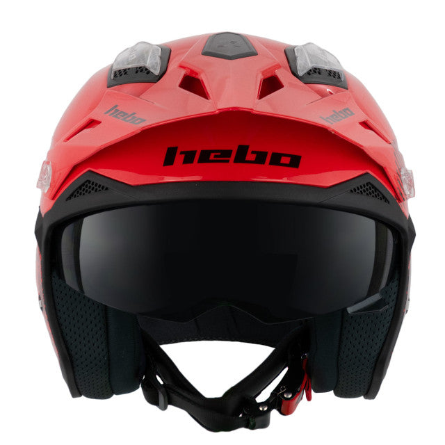 Casco Hebo Zone 5 H Type - Rojo Brillo