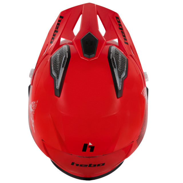 Casco Hebo Zone 5 H Type - Rojo Brillo