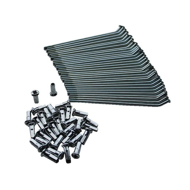Kit de radios rueda trasera 12" Pitbike YCF Factory SP2/SP3 JR12-13.5-8K