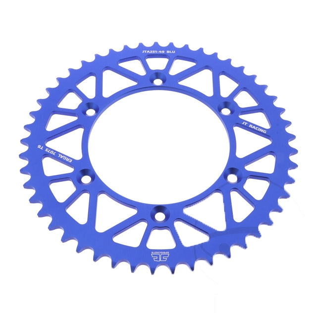 Corona Yamaha YZ / YZF / WRF Z-50 Alumínio Azul JT Sprockets JTA251.50BLU