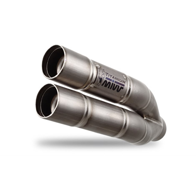échappement MIVV Slip-On Double Gun Kawasaki Z 750 07-14 - noir