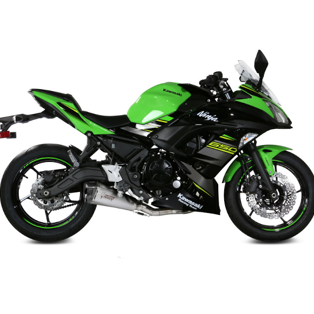 Escape MIVV completo Delta Race Kawasaki Z650 >17 (CE) - carbono