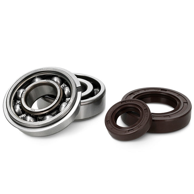 Kit rolamentos e retentores cambota Suzuki RMX Barikit