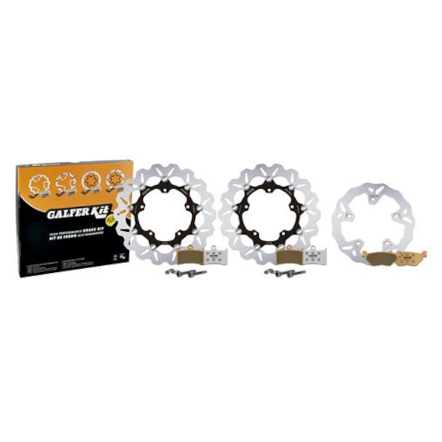 Kit freno delantero y trasero Yamaha T-Max 530/560 Galfer KG4983FS