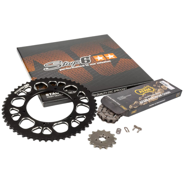 Kit de arrastre Aprilia SX / Derbi DRD / GPR 50cc 13x53 420 Stage6