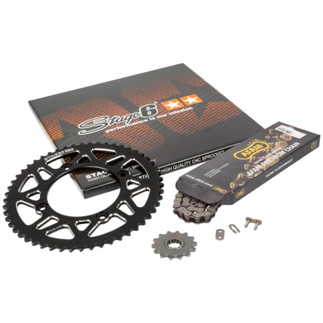 Kit de arrastre Beta RR 50 14x53 420 aluminio CNC Stage6