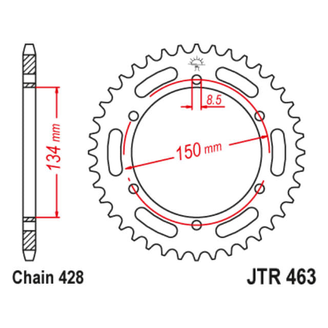 Kit de transmissão Kawasaki KMX 125 14x48z DID X-Ring 428 124