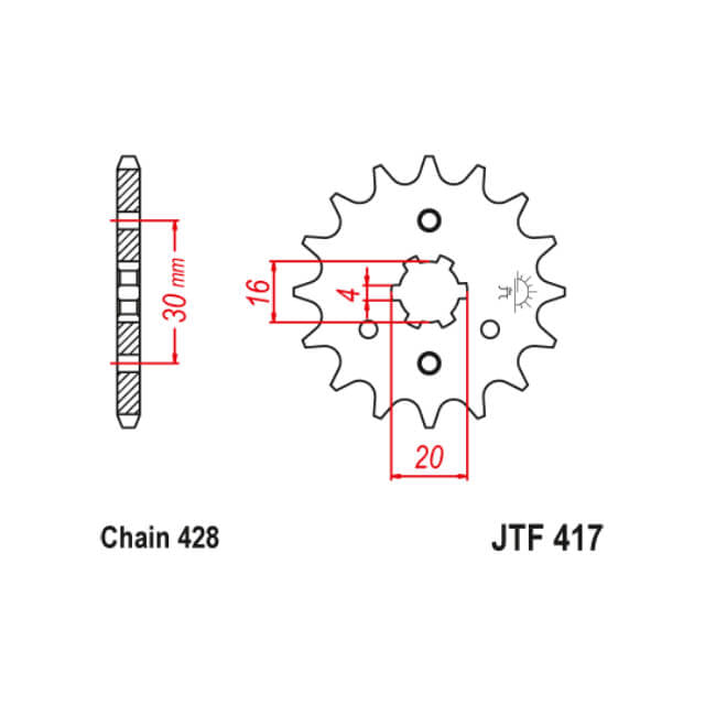 Kit de transmissão Kawasaki KMX 125 14x48z DID X-Ring 428 124