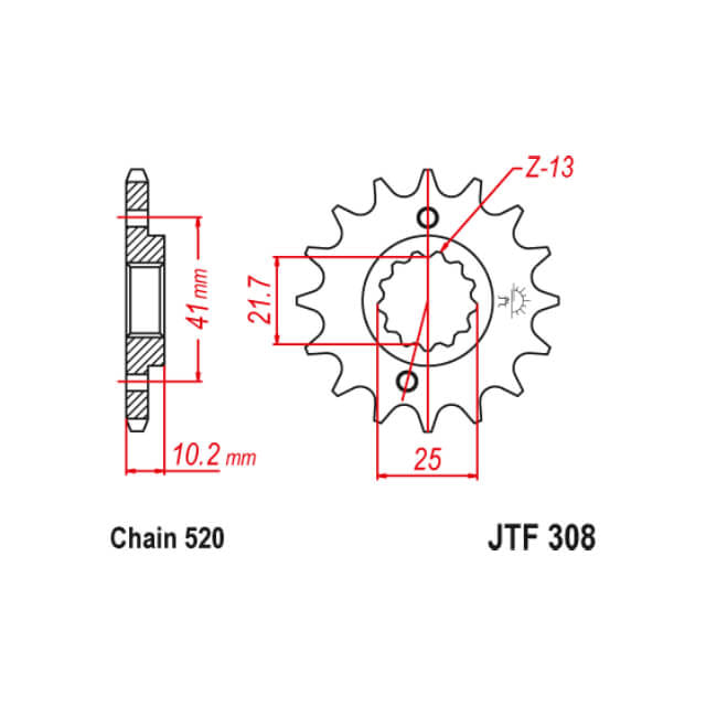 Yamaha XT660X transmission kit 14x45T 520 pitch VX3 110 links D.I.D