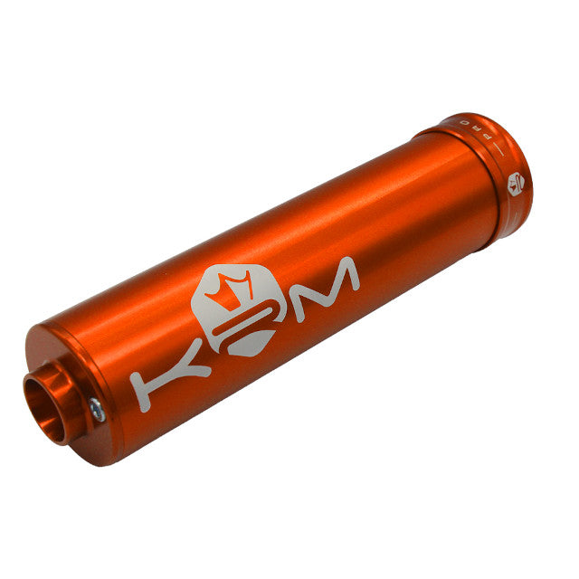 Silenciador escape KRM 70-90cc aluminio 19