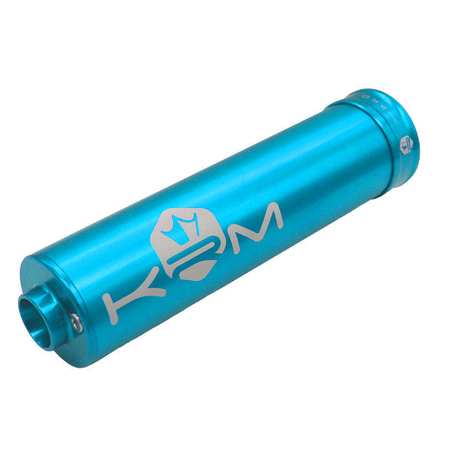 Silenciador escape KRM 70-90cc aluminio 19
