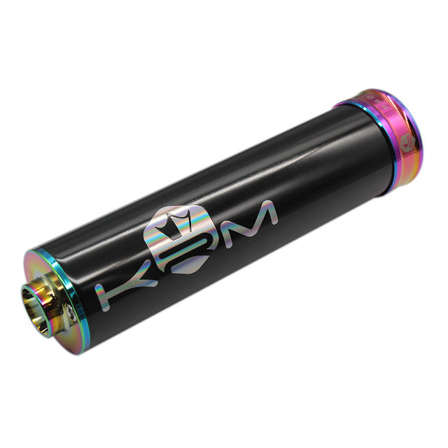 Silenciador escape KRM 70-90cc aluminio 19