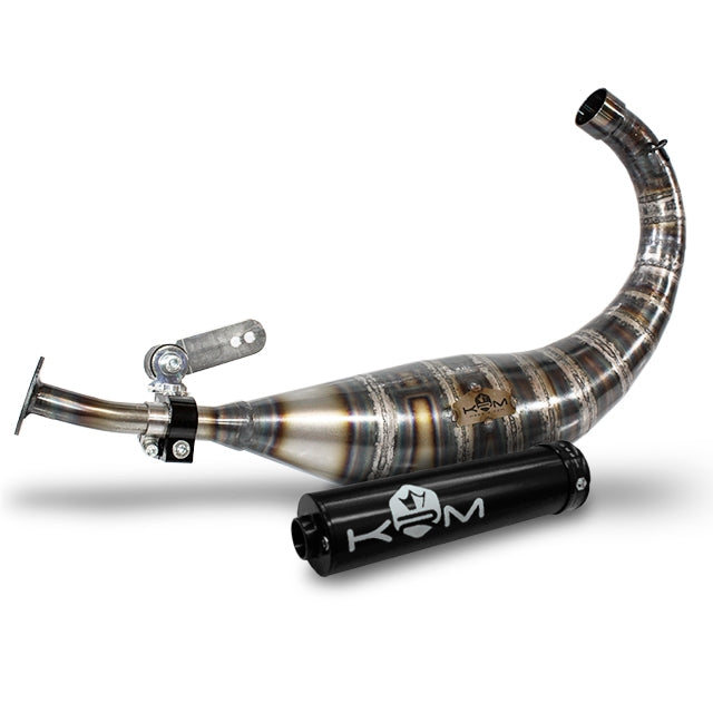 Complete KRM exhaust 90-100cc Derbi euro 2 / 3 / 4