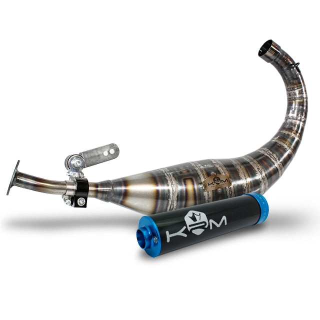 Complete KRM exhaust 90-100cc Derbi euro 2 / 3 / 4