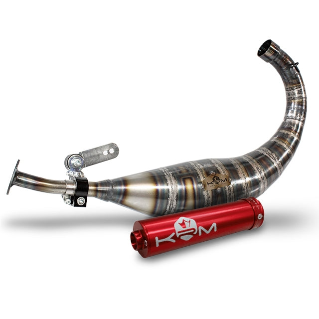 Complete KRM exhaust 90-100cc Derbi euro 2 / 3 / 4