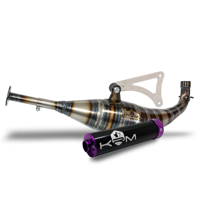 Escape KRM 90-100cc Minarelli horizontal